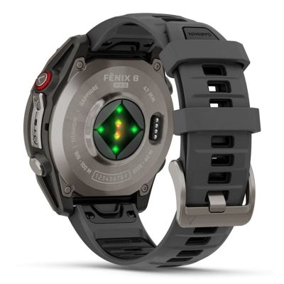 7. Zegarek sportowy Garmin Fenix 8 PRO AMOLED 47mm Sapphire Titanium