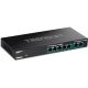 Przełącznik Trendnet TPE-TG327 - 24-portowy Niezarządzany, Gigabit Ethernet (10/100/1000), Power over Ethernet (PoE), Możliwość montażu na ścianie