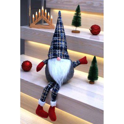 14. SKRZAT DEKORACYJNY 30+20CM KRATA GRANATOWA