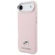 2. Etui Karl Lagerfeld Karl & Choupette Head Pins Saffiano MagSafe na iPhone Air - różowe