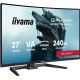 13. iiyama G-MASTER GCB2784HSU-B1 27" 240Hz monitor komputerowy 68,6 cm (27") 1920 x 1080 px Czarny