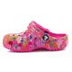 9. Klapki Crocs Classic Hyper Real Clog Jr 208451-90H