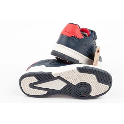 7. Levi's buty dziecięce sportowe John SE granatowe na rzep wygodne
