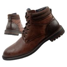 Wrangler George  buty męskie sztyblety trzewiki eleganckie modne brązowe