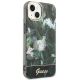 4. Etui Guess Jungle Collection na iPhone 14 - zielone