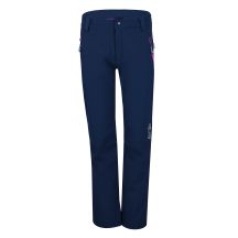 Spodnie softshellowe dziewczęce/chłopięce Trollkids Kids Fjell Softshell Pant granatowe (117-114)