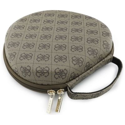 2. Etui na słuchawki Guess Carry Box - brązowe