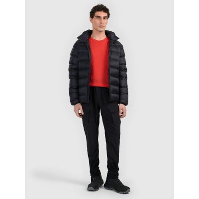 5. Kurtka puchowa trekkingowa z wypełnieniem naturalnym męska 4F 4FWAW25TDJAM0733-20S