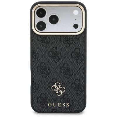 3. Etui Guess 4G z portfelem Magsafe na iPhone 18 Pro / 17 Pro - czarne