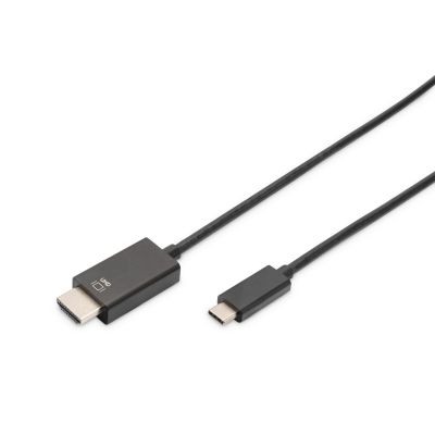 30. DIGITUS KABEL USB C/HDMI M/M 3.1 4K60HZ 5M CZARNY