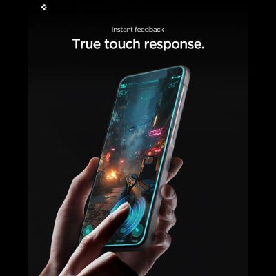 7. Szkło hartowane Spigen Glas.tR EZ Fit Pro 2-Pack na Samsung Galaxy A57 5G