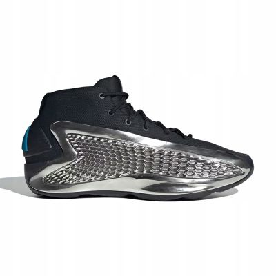 5. Buty adidas Anthony Edwards silver black srebrne  1 L JI0424