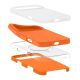 10. Etui Spigen Silicone Fit Mag MagSafe na iPhone 17 Pro Max - pomarańczowe
