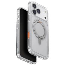 Etui UNIQ Swivix 360 Rotating Kickstand na iPhone 17 Pro Max - przezroczyste