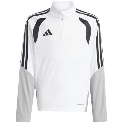 2. Bluza dla dzieci adidas Tiro 26 Competition Training Top biało-szara KA7577