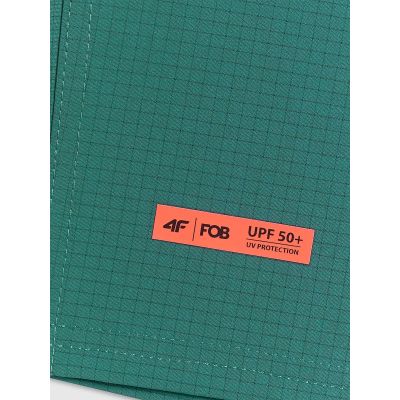 6. Spodenki plażowe boardshorty z filtrem UPF50+ męskie 4F 4FRSS26UBDSM267-46S