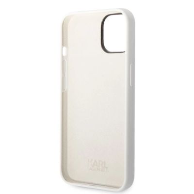 7. Etui Karl Lagerfeld Silicone Choupette na iPhone 14 Plus - białe