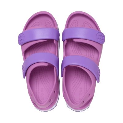 4. Sandały dla dzieci Crocs Crocband Cruiser fioletowe 209423 6WQ