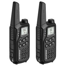 Krótkofalówka Baofeng BF-T25E czarna, 2 sztuki
