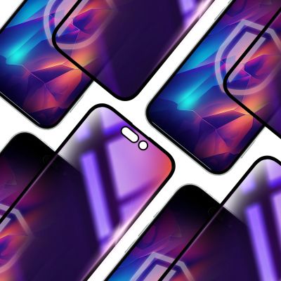 2. Prywatyzujące szkło hartowane 3mk Rainbow Privacy na Apple iPhone 15