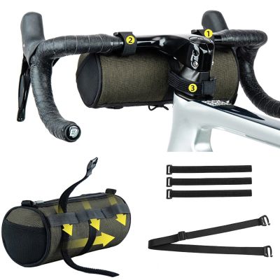 3. Torba Rockbros 30110049001 rowerowa na kierownicę 2 l - zielona