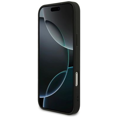 5. Etui Guess Fixed Glitter Big 4G na iPhone 17 Pro Max / 18 Pro Max - czarne