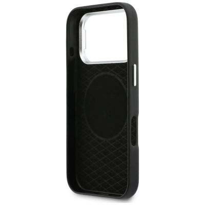 7. Etui BMW M Sign Metal Logo MagSafe na iPhone 17 Pro - czarne