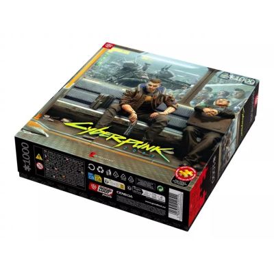 4. Puzzle Good Loot Gaming: Cyberpunk 2077 - Metro, 1000 elementów
