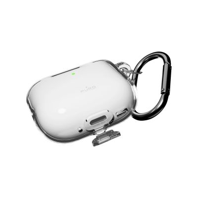 4. Etui Puro 0.3 Nude na AirPods 4 - przezroczyste