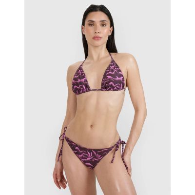 2. Góra od bikini halter damska 4F 4FWSS25UBKTF075-50A