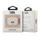 3. Etui Karl Lagerfeld Glitter Karl's Head na AirPods Pro - złote