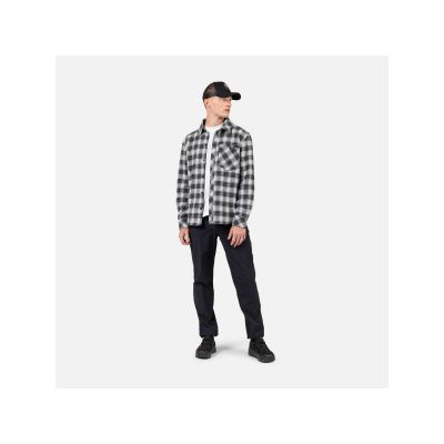 2. Koszula męska ROSSIGNOL RANCH PLAID SHIRT czarna
