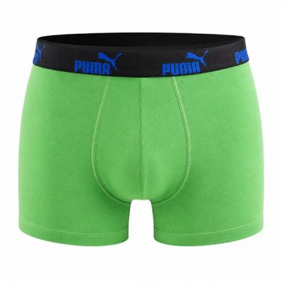 5. Puma bokserki majtki męskie Boxershorts 6PAK czarne zielone szare