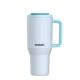 2. Kubek termiczny z teleskopową słomką Kambukka Rio Tumbler 950ml Frosty Coconut
