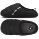 4. Kapcie klapki męskie/damskie zimowe PUMA SCUFF BLACK czarne ocieplane (384945-01)