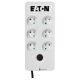 2. Listwa przeciwprzepięciowa EATON PB6F (6 x UTE; 10 A; kolor biały)