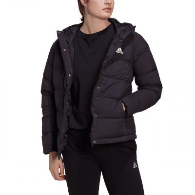 4. Kurtka adidas Helionic Hooded Down W HG8747