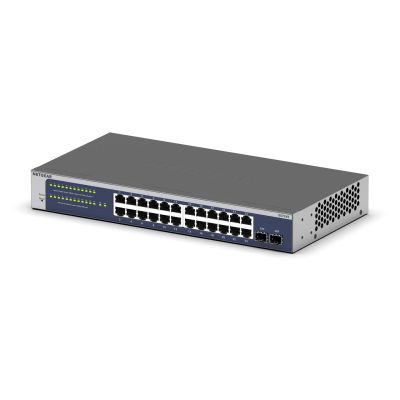 8. Switch Netgear GS724Tv6 26p  Managed Gigabit