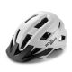 Kask rowerowy Rockbros LK-67 młodzieżowy z odpinanym daszkiem 54–58 cm - biały
