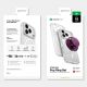 10. Etui AMAZINGTHING Titan Pro Pop Lens na iPhone 18 Pro z osłoną aparatu uchwytem i podstawką kompatybilne z MagSafe - fioletowe
