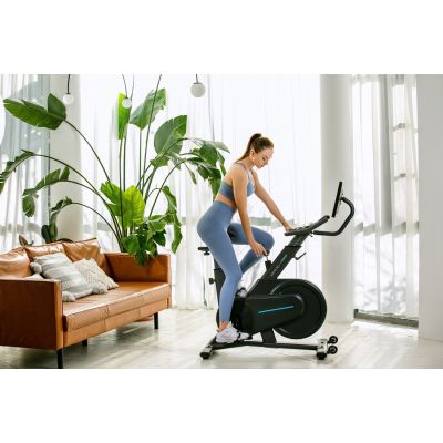 119. Rower stacjonarny, magnetyczny OVICX Q200X z ekranem dotykowym 15,6" TFT, WIFI bluetooth&app
