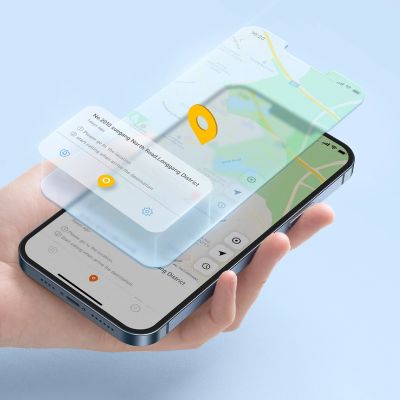 16. Baseus T2 Pro inteligentny lokalizator GPS do kluczy torebki dla dziecka biały (FMTP000002)