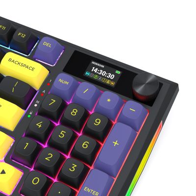 9. REDRAGON Glintstone K725LBY-RGB-PRO klawiatura Czarny