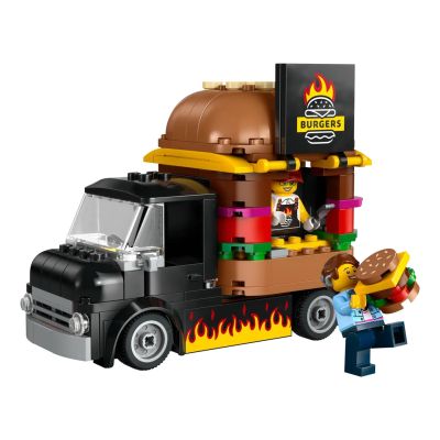 3. LEGO City 60404 Ciężarówka z burgerami