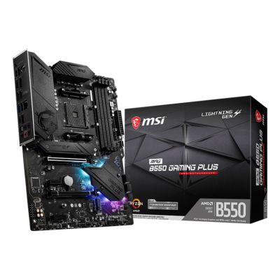 6. MSI MPG B550 Gaming Plus AMD B550 Socket AM4 ATX