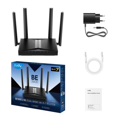 5. Router CUDY WR3600H BE3600 2.5G Wi-Fi 7 Mesh Router