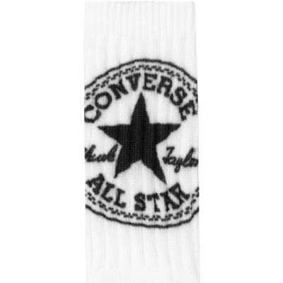 6. Skarpety Converse 2 pak białe, czarne E744A