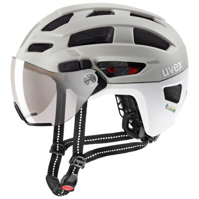 Uvex Finale visor Biały, Piaskowy