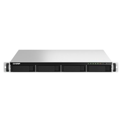 Qnap TS-464U-RP-8G, 1U, 4 x 2.5"/3.5" SATA , Intel Celeron N5105/N5095 4C/4T, 8GB RAM onboard ( not expandable), 2 x 2.5GbE, Redundant PSU