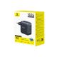 7. Ładowarka sieciowa Baseus EnerFill FH11 GaN 140W 3xUSB-C + 1xUSB-A - czarna